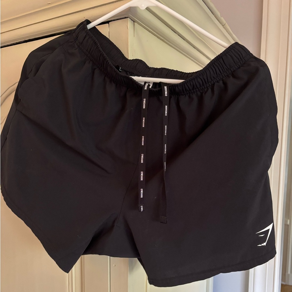 Black Gymshark gym shorts